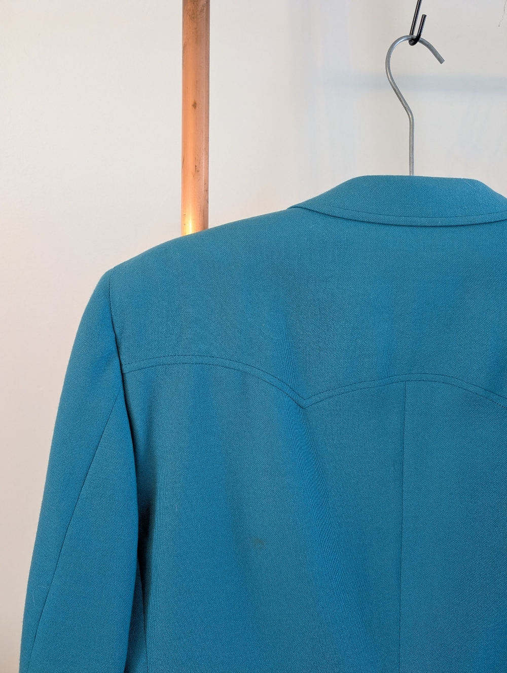 1988 XV Olympic Winter Games - Teal Men's Blazer with Olympic Embroidered Logo - Picture 13 of 16
